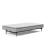 Dublexo Deluxe Fabric Sofa Bed w/Dark Wood Styletto Legs
