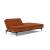 Dublexo Deluxe Fabric Sofa Bed w/Dark Wood Styletto Legs