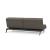 Dublexo Eik Fabric Sofa Bed w/Smoked Oak Legs