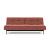 Dublexo Eik Fabric Sofa Bed w/Smoked Oak Legs