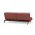Dublexo Eik Fabric Sofa Bed w/Smoked Oak Legs