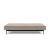 Dublexo Eik Fabric Sofa Bed w/Smoked Oak Legs