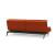 Dublexo Eik Fabric Sofa Bed w/Smoked Oak Legs