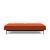 Dublexo Eik Fabric Sofa Bed w/Smoked Oak Legs