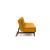 Dublexo Eik Fabric Sofa Bed w/Smoked Oak Legs