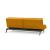 Dublexo Eik Fabric Sofa Bed w/Smoked Oak Legs