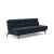 Dublexo Eik Fabric Sofa Bed w/Smoked Oak Legs