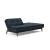 Dublexo Eik Fabric Sofa Bed w/Smoked Oak Legs