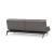 Dublexo Eik Fabric Sofa Bed w/Smoked Oak Legs