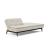 Dublexo Eik Fabric Sofa Bed w/Smoked Oak Legs
