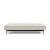 Dublexo Eik Fabric Sofa Bed w/Smoked Oak Legs