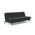 Dublexo Eik Fabric Sofa Bed w/Smoked Oak Legs
