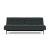 Dublexo Eik Fabric Sofa Bed w/Smoked Oak Legs