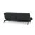 Dublexo Eik Fabric Sofa Bed w/Smoked Oak Legs