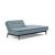 Dublexo Eik Fabric Sofa Bed w/Smoked Oak Legs