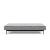 Dublexo Eik Fabric Sofa Bed w/Smoked Oak Legs