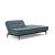 Dublexo Eik Fabric Sofa Bed w/Smoked Oak Legs