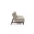 Dublexo Eik Fabric Sofa Bed w/Smoked Oak Legs