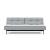 Dublexo Eik Fabric Sofa Bed w/Smoked Oak Legs