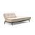 Dublexo Eik Fabric Sofa Bed w/Smoked Oak Legs