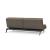 Dublexo Eik Fabric Sofa Bed w/Smoked Oak Legs