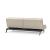 Dublexo Eik Fabric Sofa Bed w/Smoked Oak Legs