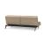 Dublexo Eik Fabric Sofa Bed w/Smoked Oak Legs