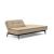 Dublexo Eik Fabric Sofa Bed w/Smoked Oak Legs