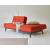 Dublexo Eik Fabric Sofa Bed w/Smoked Oak Legs