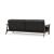 Dublexo Frej Fabric Sofa Bed w/Smoked Oak Arms & Legs