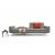 Dublexo Deluxe Fabric Sofa Bed w/Arms & Stainless Steel Legs