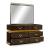 Dunhill 6-Drawer Wood Veneer Dresser with LED Lighting