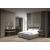 Dunhill King Size Bed with Fabric Upholstery & LED Lighting