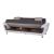 Duru Fabric/PU Storage Sleeper Sofabed