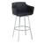 Dusty Club Memory Swivel PU Counter Stool