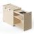 Zedo Single Row Office 2 Desk Bench, Depth 30.9