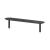 Zedo 2-Desk Office Workstation w/Hanged Pedestal & 2 Side Shelves