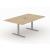 T-Easy Meeting Table w/Grommet for 6 Persons