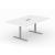 T-Easy Meeting Table w/Grommet for 6 Persons