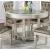Adelina Mirror/Glass/Wood Round Dining Set
