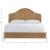 Seabrook Fabric/Wood Panel Bed, King Size