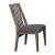 Codie Rustic Fabric Side Chair