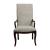 Savion Wood/Fabric Arm Chair