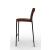 Carmen Fabric/Metal Customizable Counter Stool