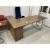 Air Office Desk w/Extended Top & Left Cabinet