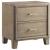 Enrico Wood Nightstand w/2 Drawers