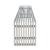 Eldert Gridiron Stainless Steel Bench