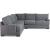 Gunner Fabric 2-Piece Sectional Sofa