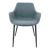 Markley Leather Dining Armchair