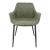 Markley Leather Dining Armchair